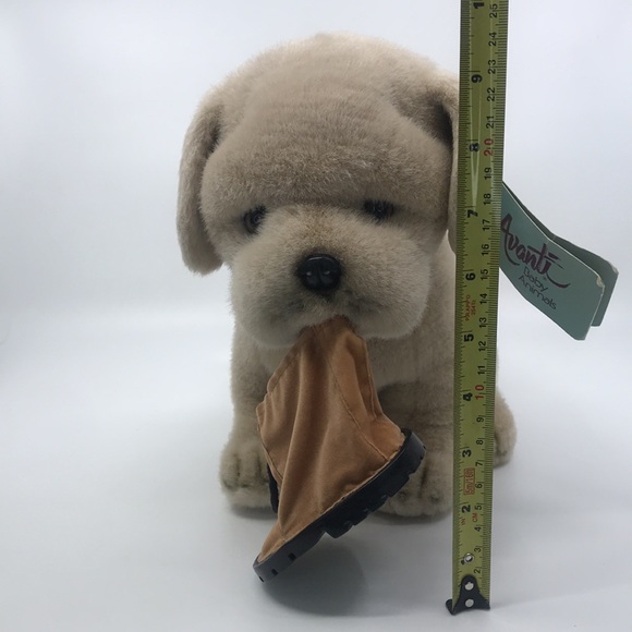 VTG 1988 Applause Plush Avanti Baby Animal Bulldog Pup Stuffed Animal - Picture 6 of 9